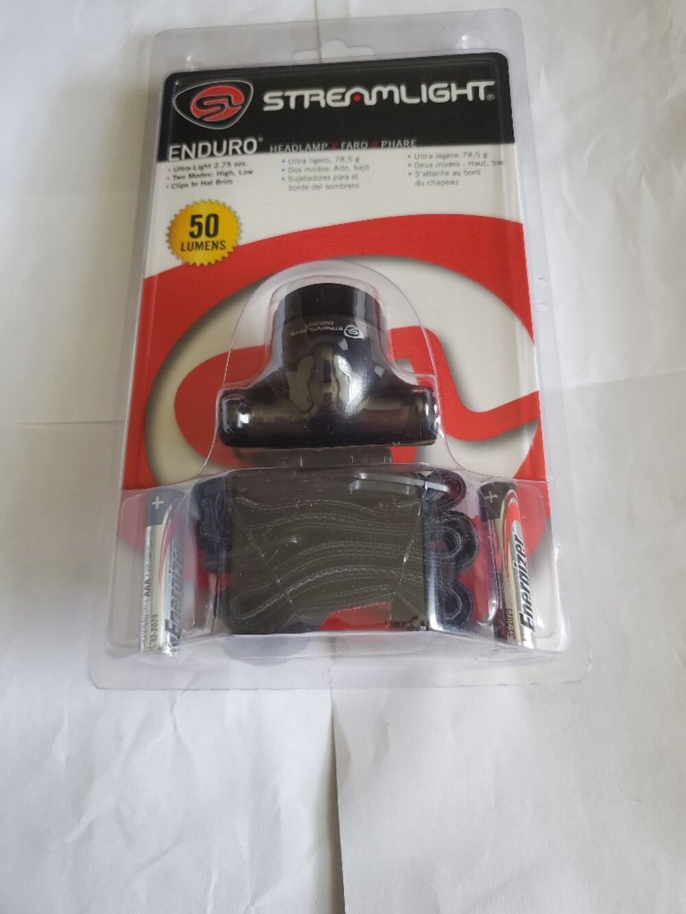 NEW STREAMLIGHT 614101 ENDURO HEADLAMP HEAD LAMP LIGHT